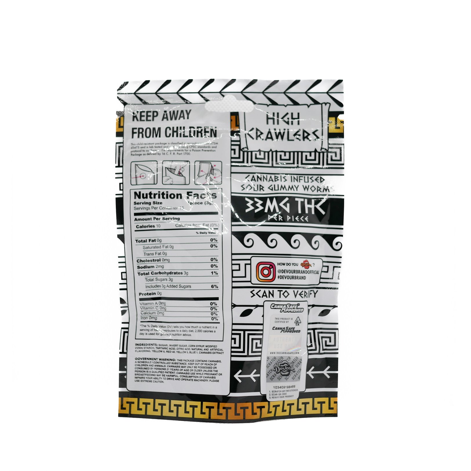 Devour: High Crawlers 500mg