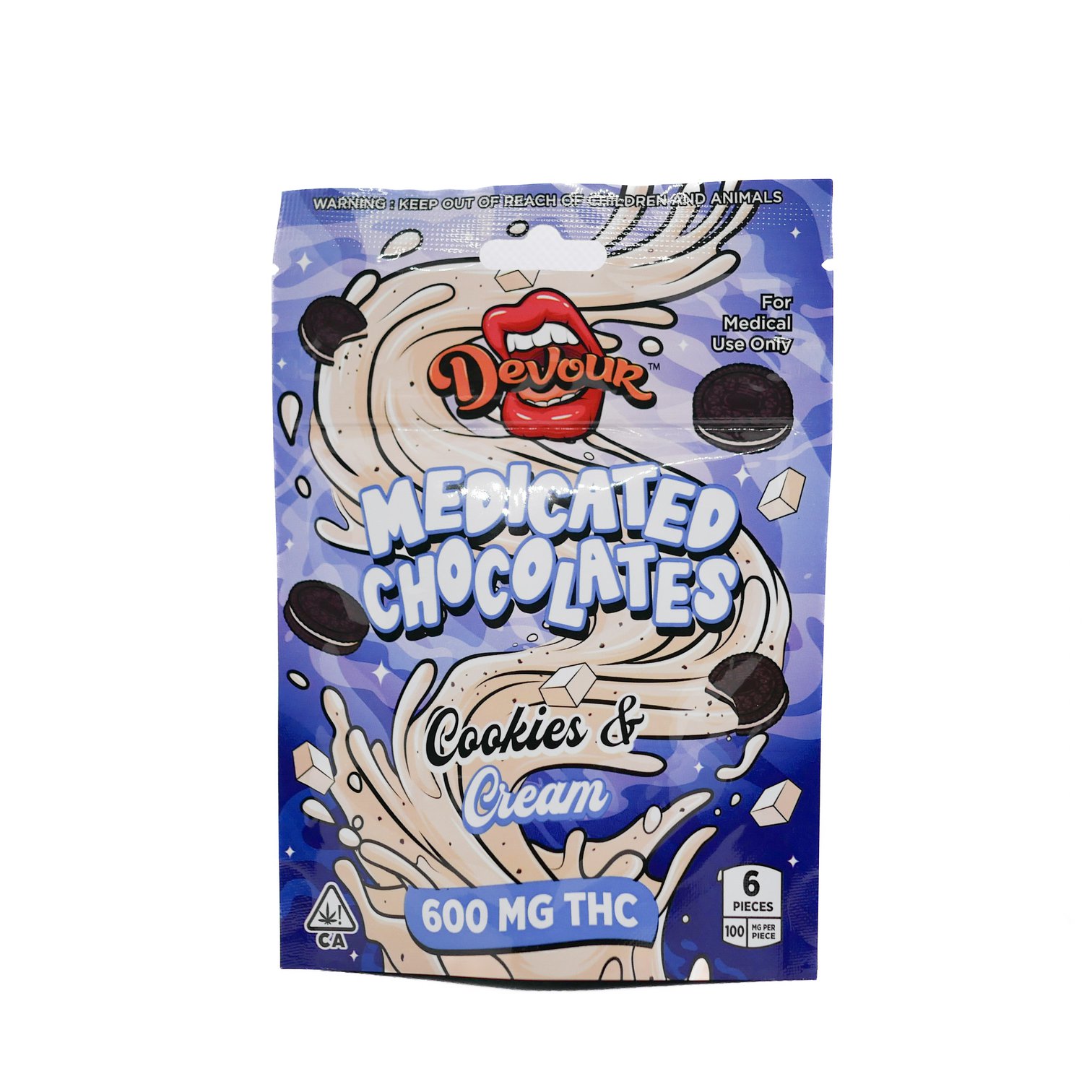 Devour: Medicated Chocolate 600MG