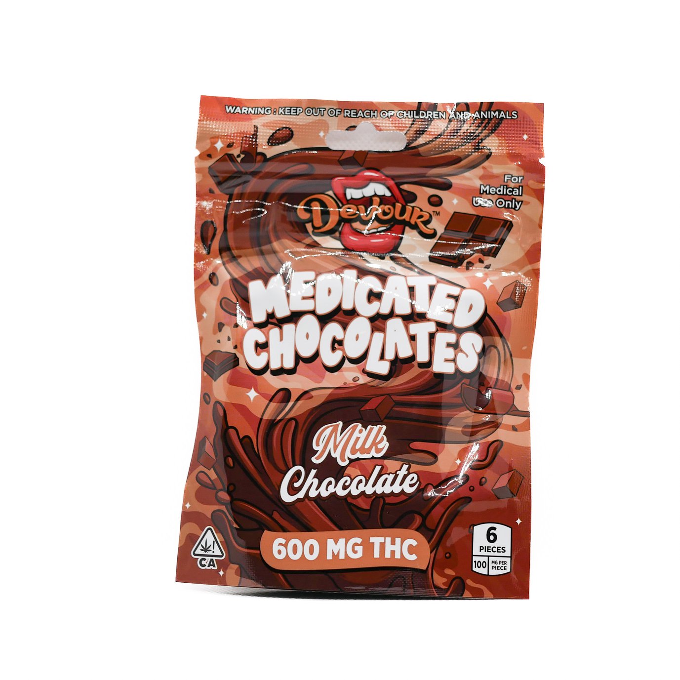 Devour: Medicated Chocolate 600MG